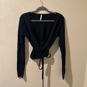 Fabletics Long Sleeve Wrap Top